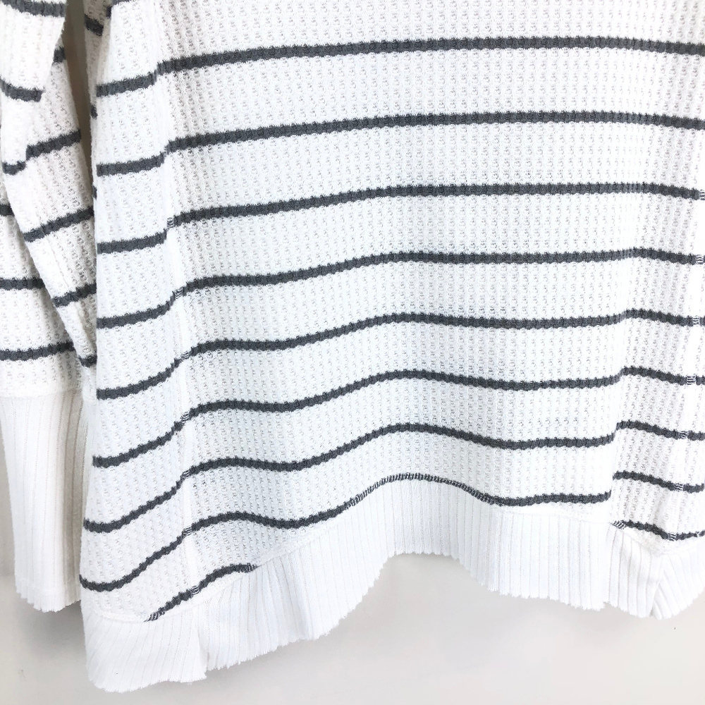 American Rag | Ribbed Pull Over Long Sleeve Top - Picture 2 of 5